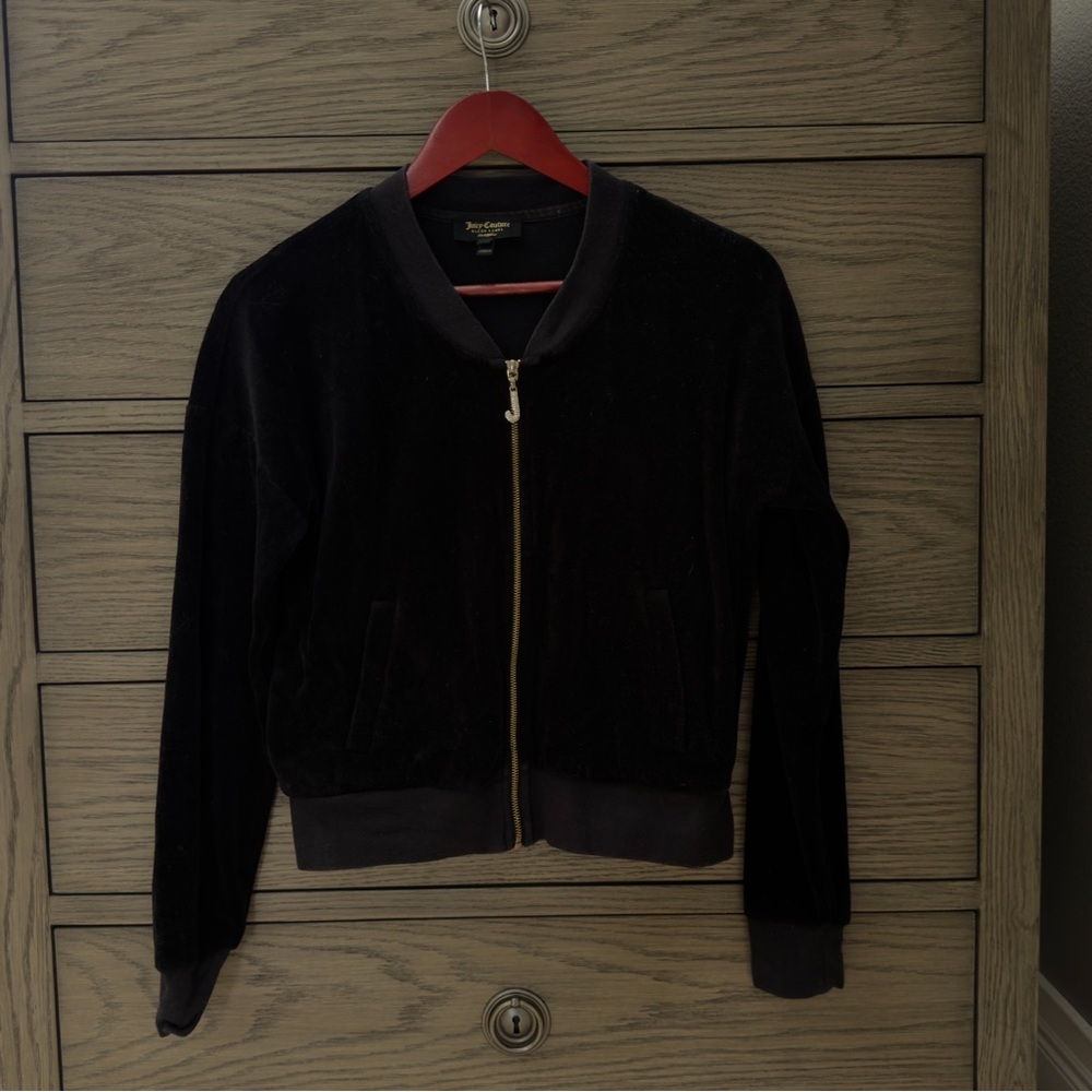JUICY COUTURE | Black Velvet Jacket